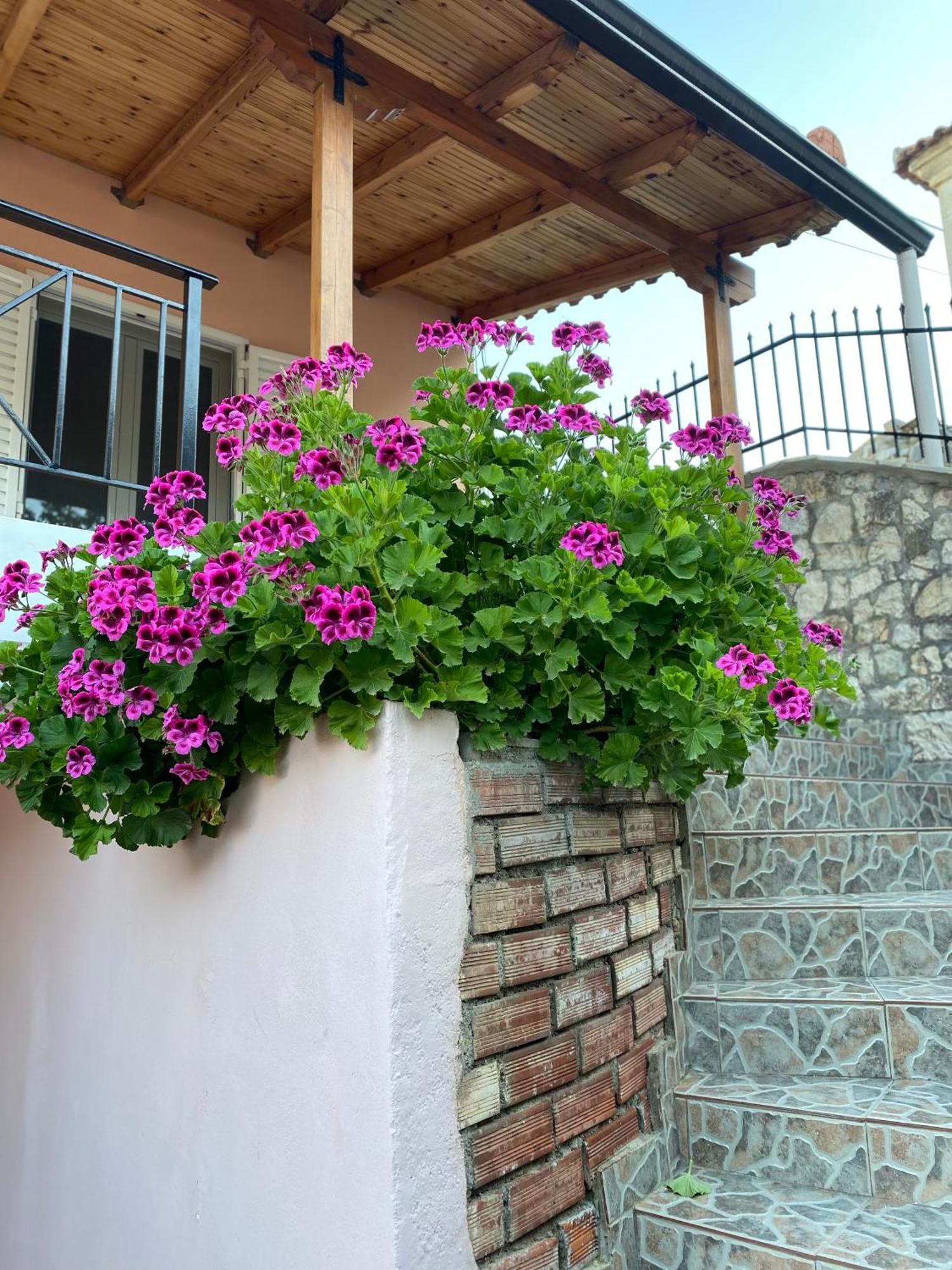 Villa Gkoros House Old Town Himare Esterno foto