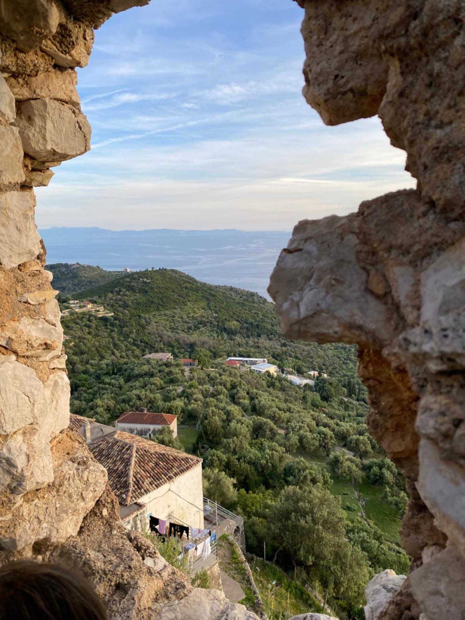 Villa Gkoros House Old Town Himare Esterno foto